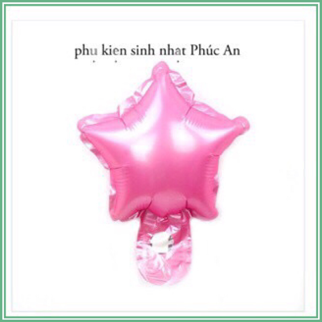 Bóng kiếng sao 12cm siêu nhũ trang trí sinh nhật hpbd