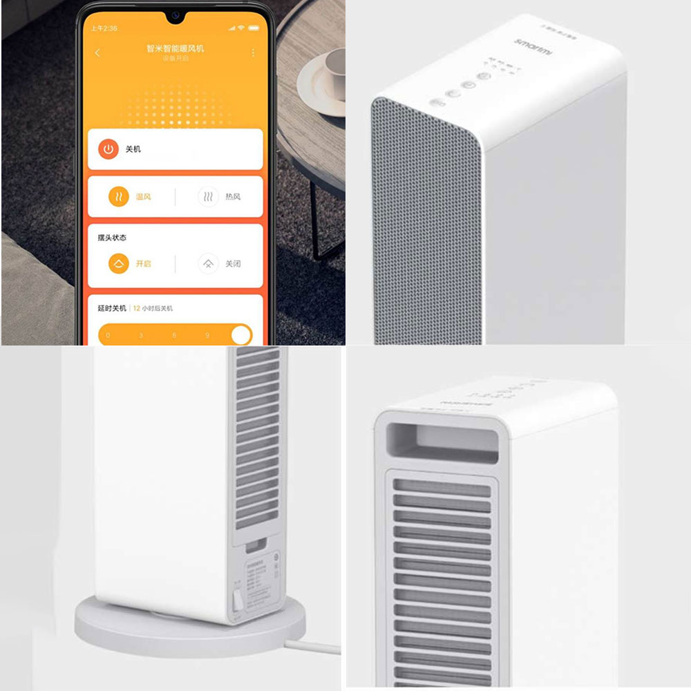 Máy quạt sưởi thông minh Smartmi. Smart Fan Heater - ( Bản Quốc Tế)