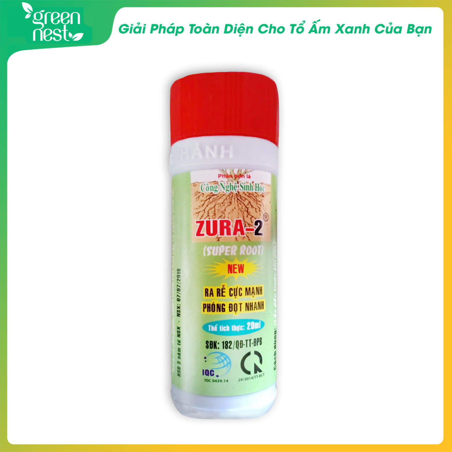 Phân bón siêu ra rễ zura-2 - kích thích ra rễ cực mạnh, giúp cây tăng trưởng chống rụng hoa, tăng đậu trái