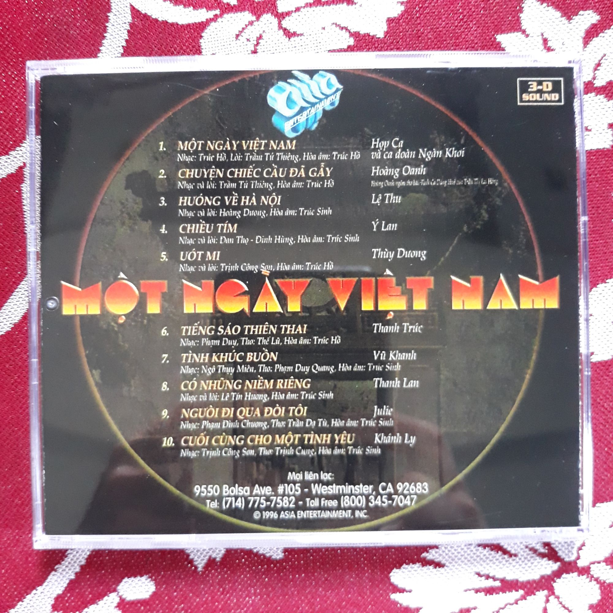 Bộ 3 cd Asia Mitsu phono