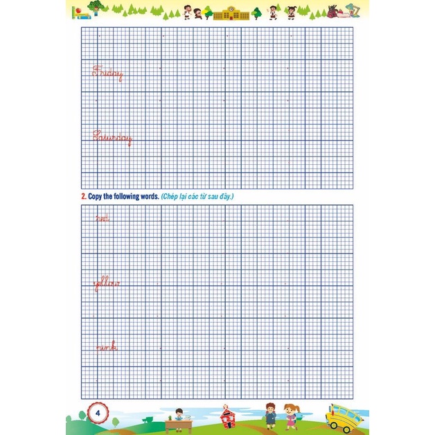 Sách - tập viết tiếng anh 2 (biên soạn theo bộ sách family and friends 2 national edition)