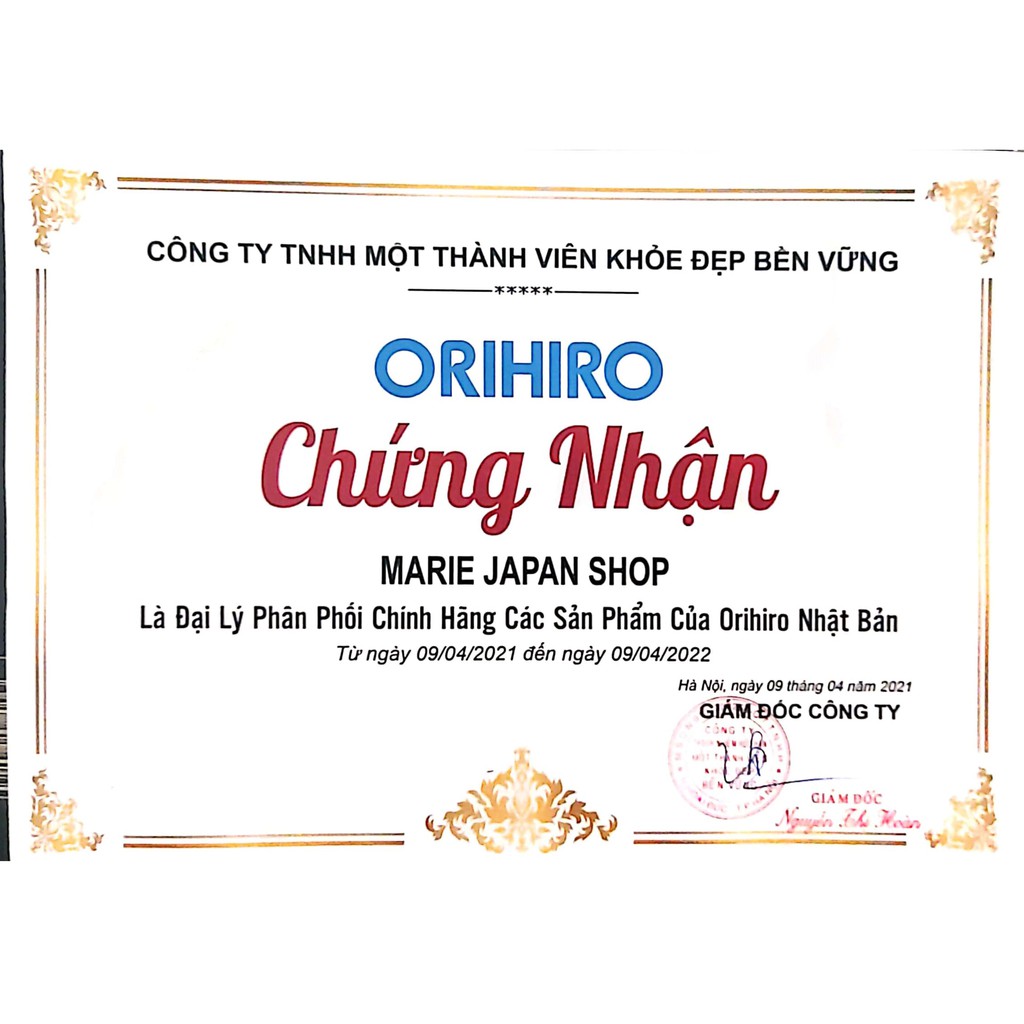Trà Đậu Đen Orihiro Nhật Bản 30 Gói