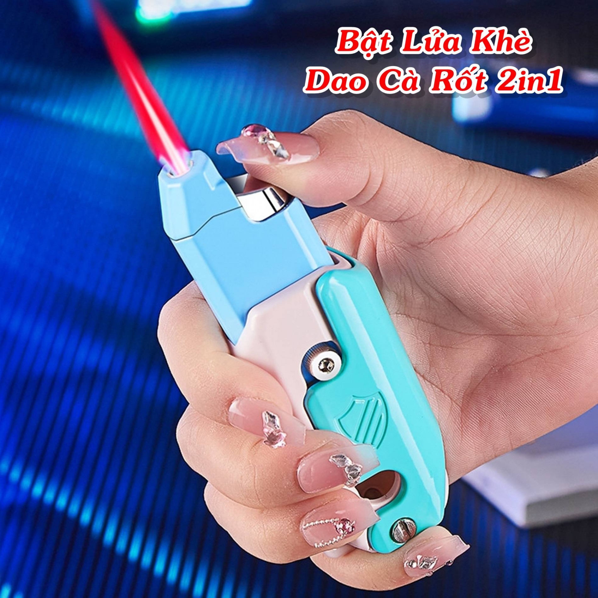 BẬT LỬA KHÈ CÀ RỐT 2in1 ( ĐỒ CHƠI VÔ TRI )