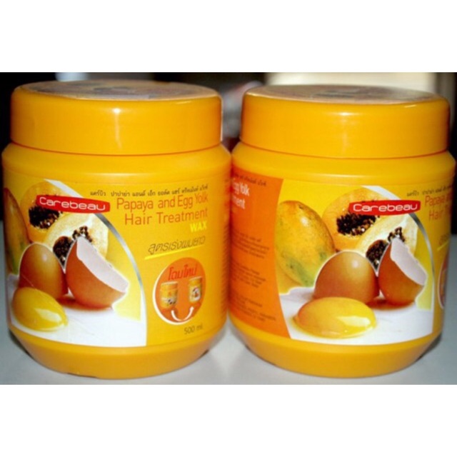 Ủ tóc Carebeau trứng bia 500ml Thái lan