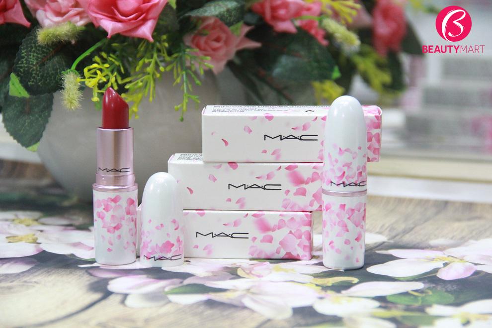 Son MAC Framboise Moi màu đỏ hồng