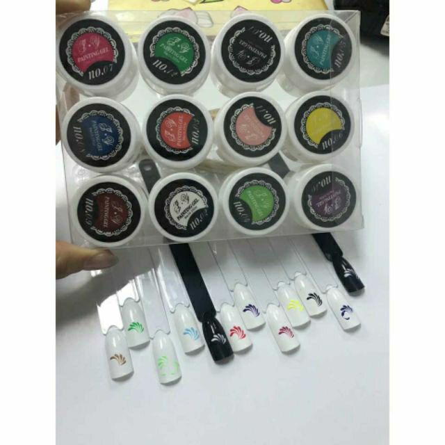 Gel vẽ nét 12 mầu - sinailmi