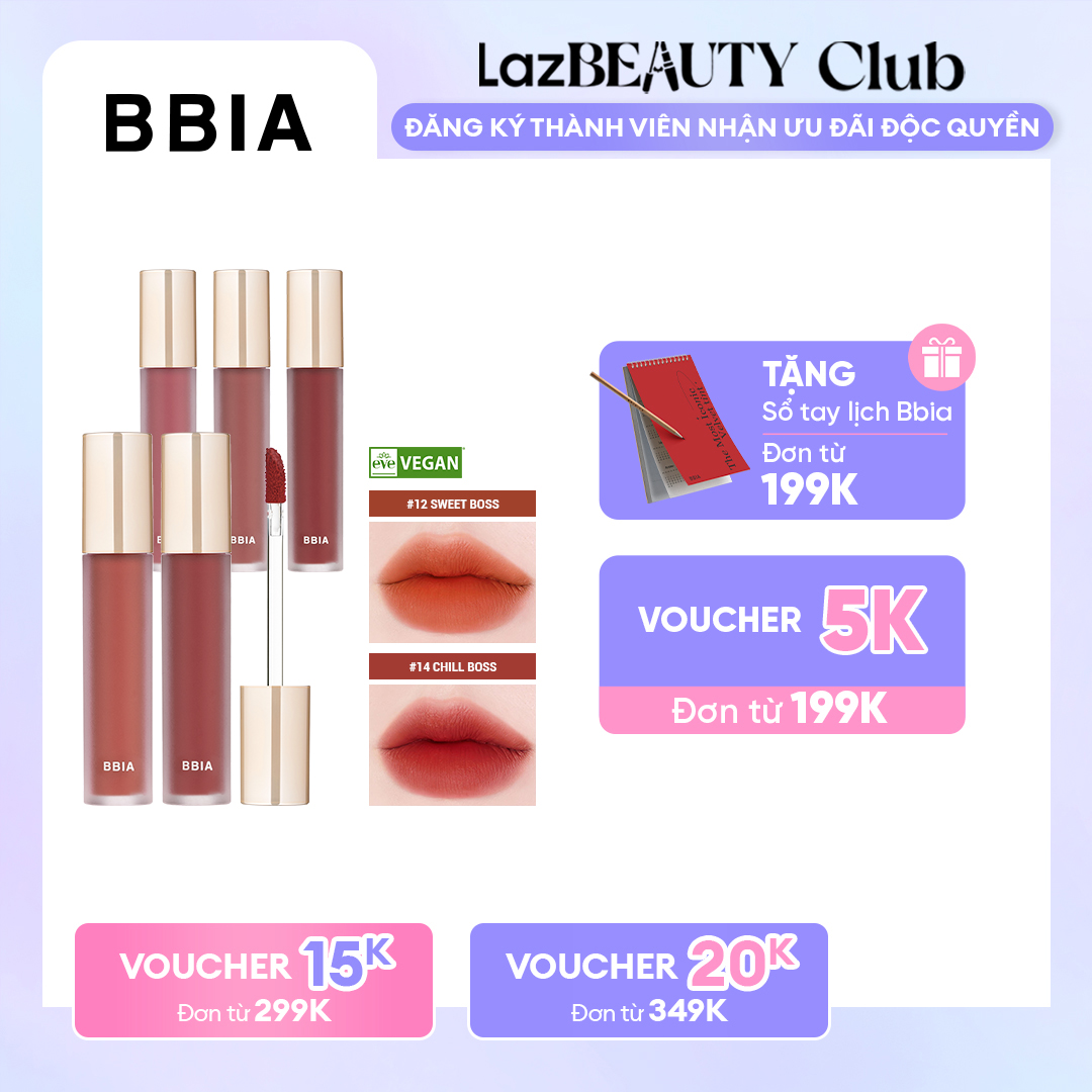 HCMSon Kem Bbia Last Velvet Lip Tint 15 Edge Boss MixASale