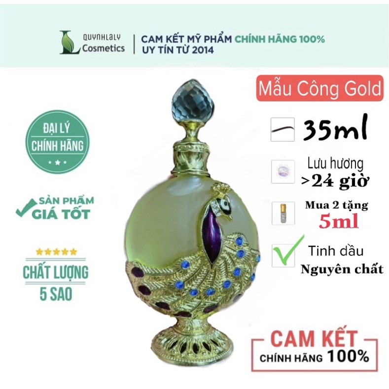 [Chính Hãng] Tinh Dầu nước hoa DUBAI CÔNG TO ( 35ml )