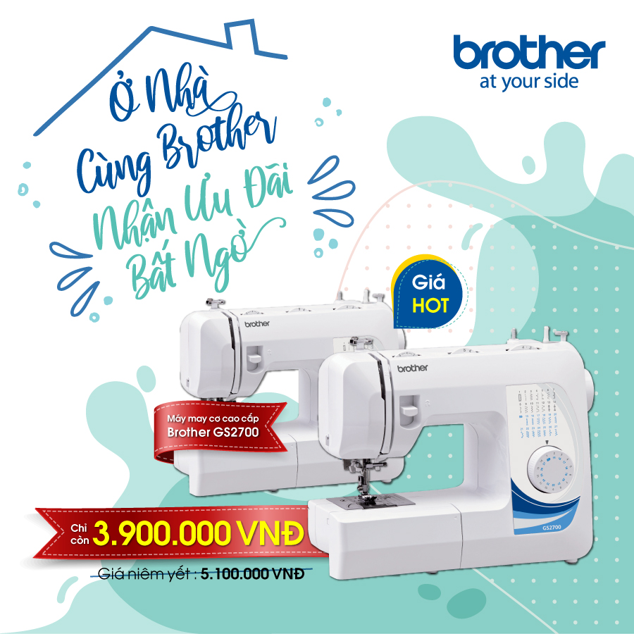 Máy may gia đình Brother GS2700