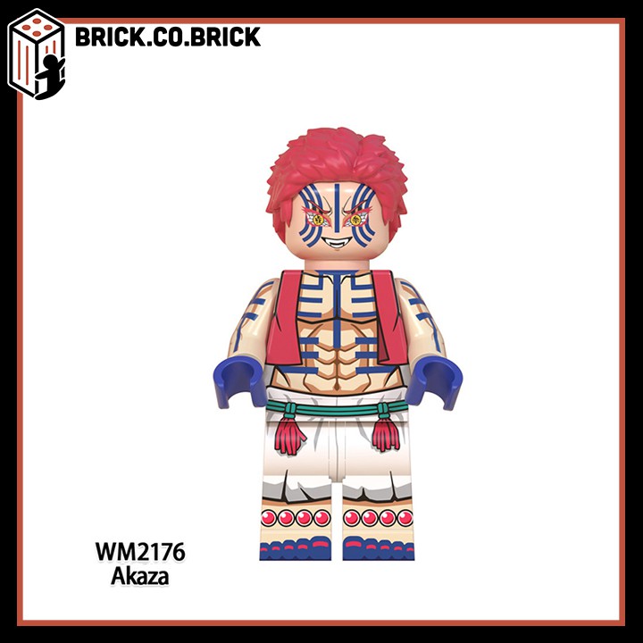 Demon Slayer Đồ Chơi Lắp Ráp Mô Hình Minifigure Kimetsu No Yaiba Anime Thanh Gươm Diệt Quỷ MỚI NHẤT WM6116