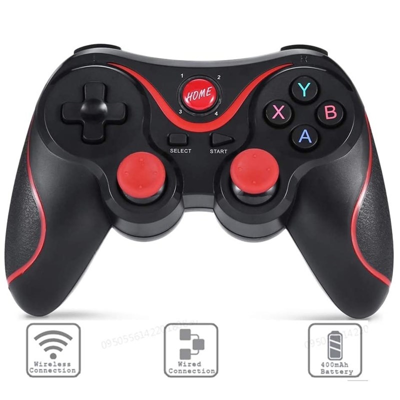 【DT】hot！ Controller Joystick Gamepad Support Bluetooth BT3.0 Control for phone Tablet Holder