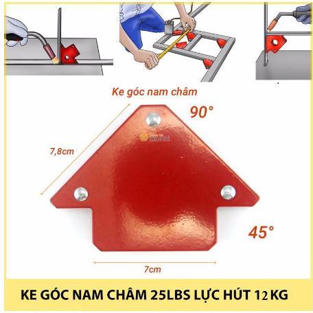 Nam châm ke góc vuông 12kg ke nam châm nam châm ke góc cho thợ hàn thợ cơ khí