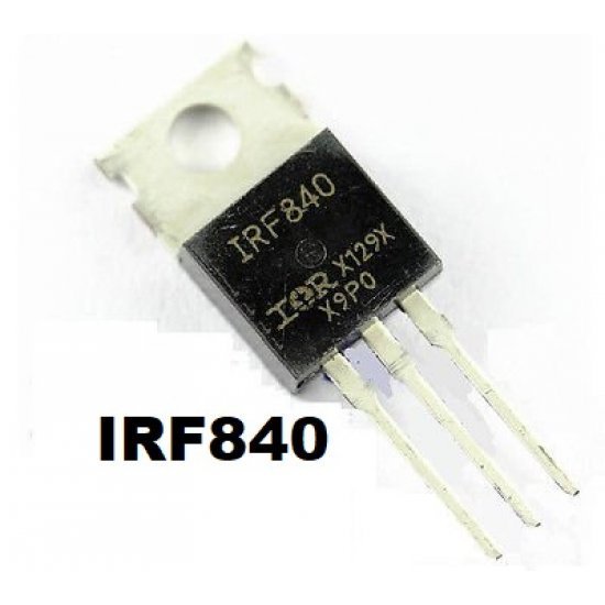 Mosfet irf840 to-220 500v 8a