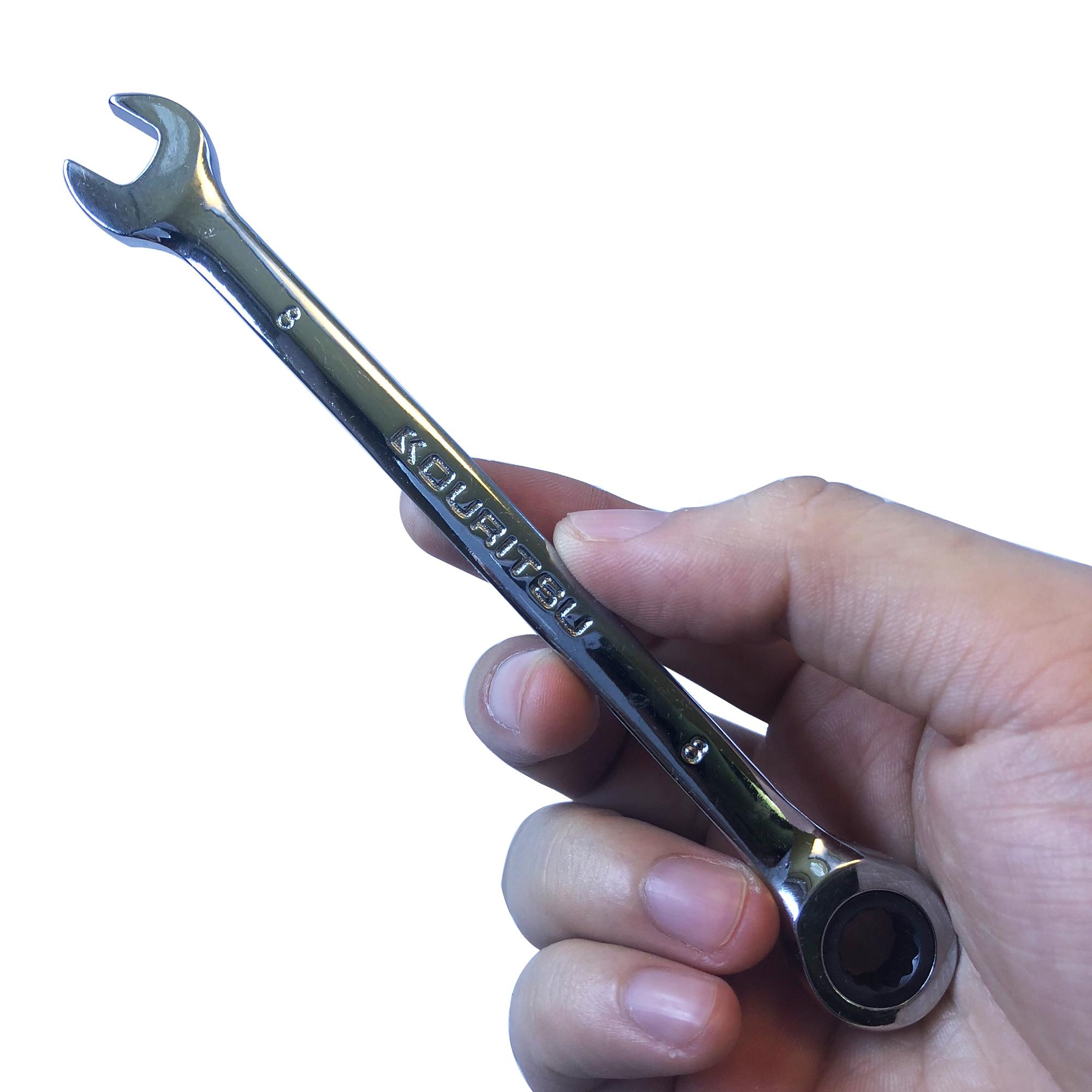 Cờ lê vòng miệng tự động hai chiều KOURITSU 8mm