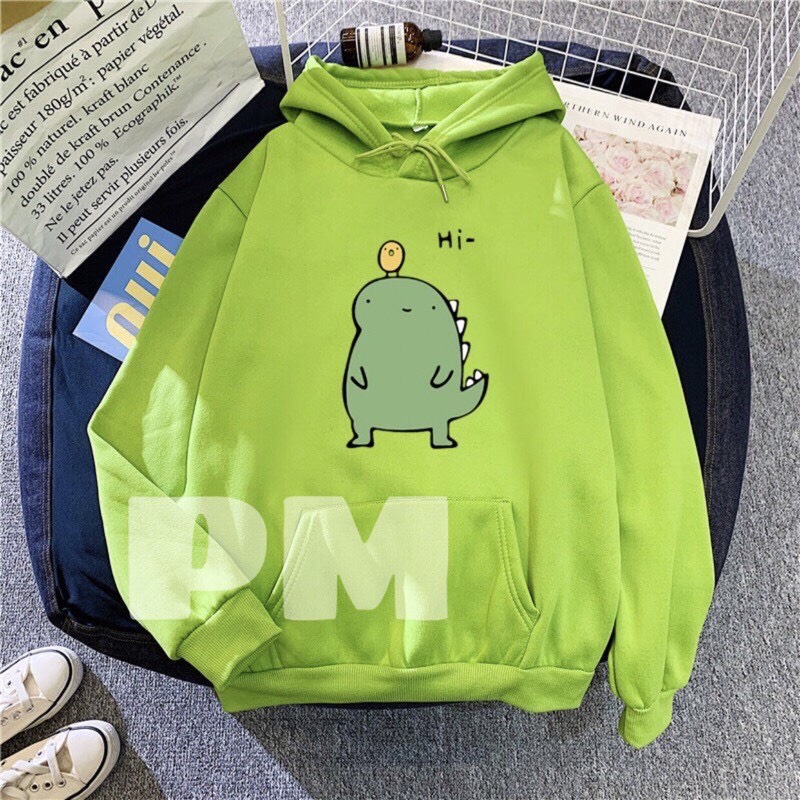 Áo hoodie khủng long Hi Y&V