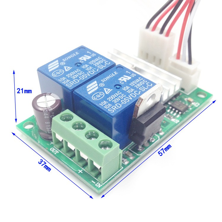 Bộ Điều Khiển Tốc Độ Động Cơ DC 6V 12V 24V PWM DC Có Đảo Chiều Quay