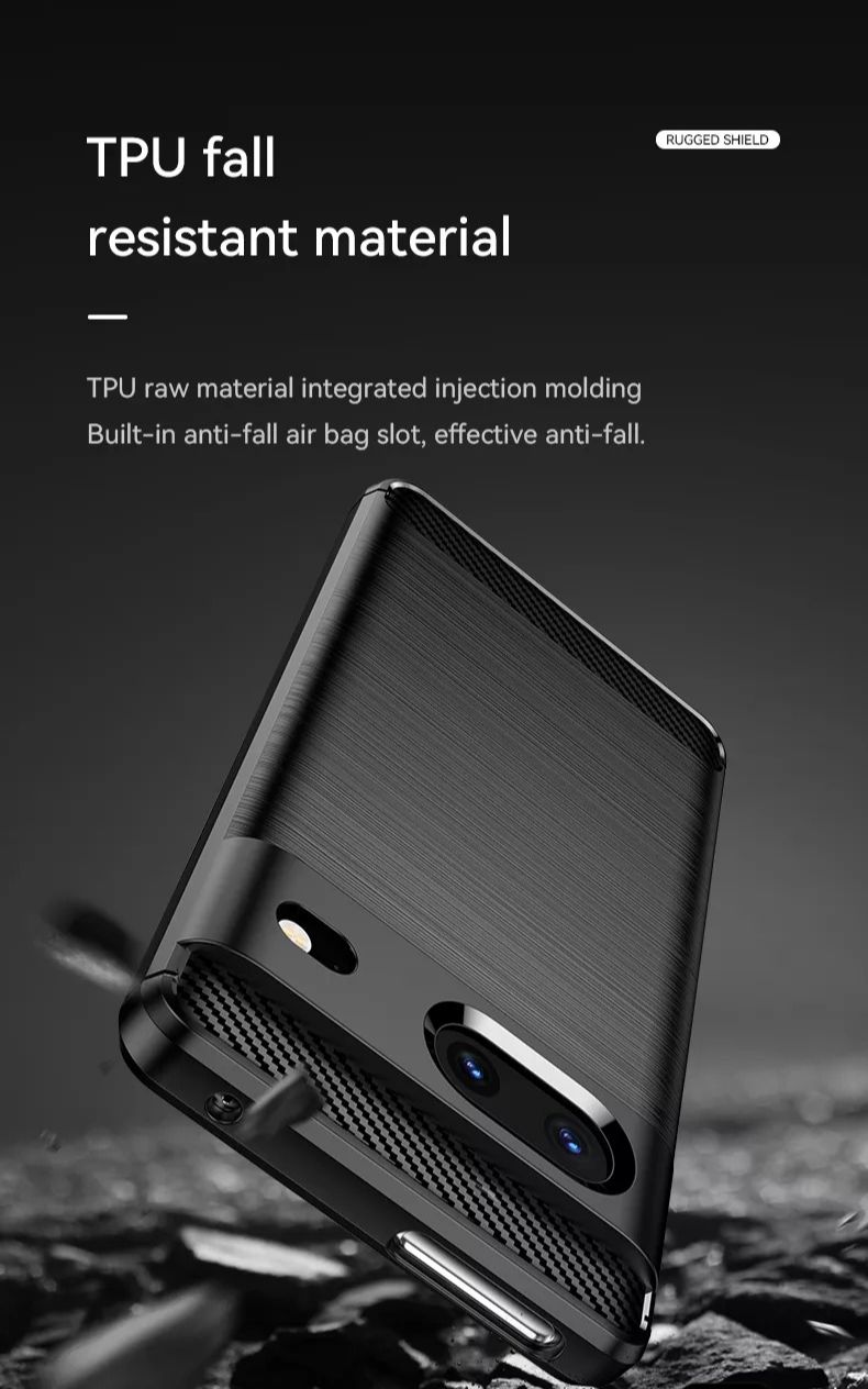 Ốp lưng điện thoại Rugged Armor dành cho Pixel 7 Pro/ Pixel 7 Vân Carbon