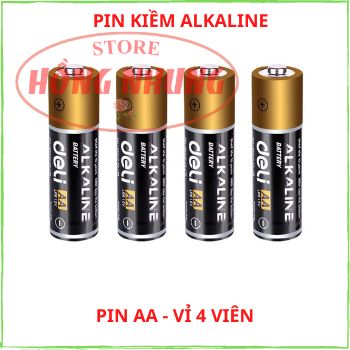 [Bán Chạy] Pin ALKALINE AA (2A), AAA (3A) ( 18501/18500/18504) Vỉ 2 Viên/ 4 Viên.