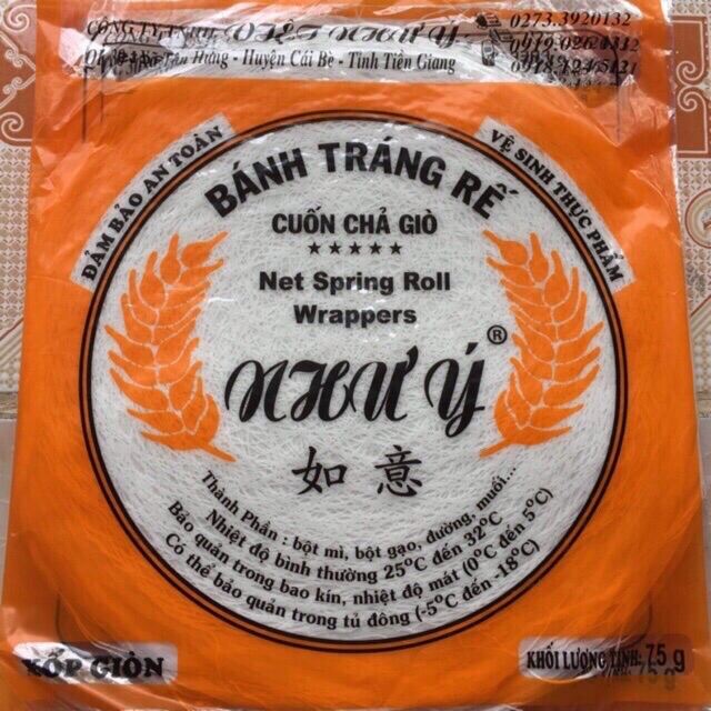 1 tập Bánh đa nem Rế (bánh tráng) 10 lá/tập