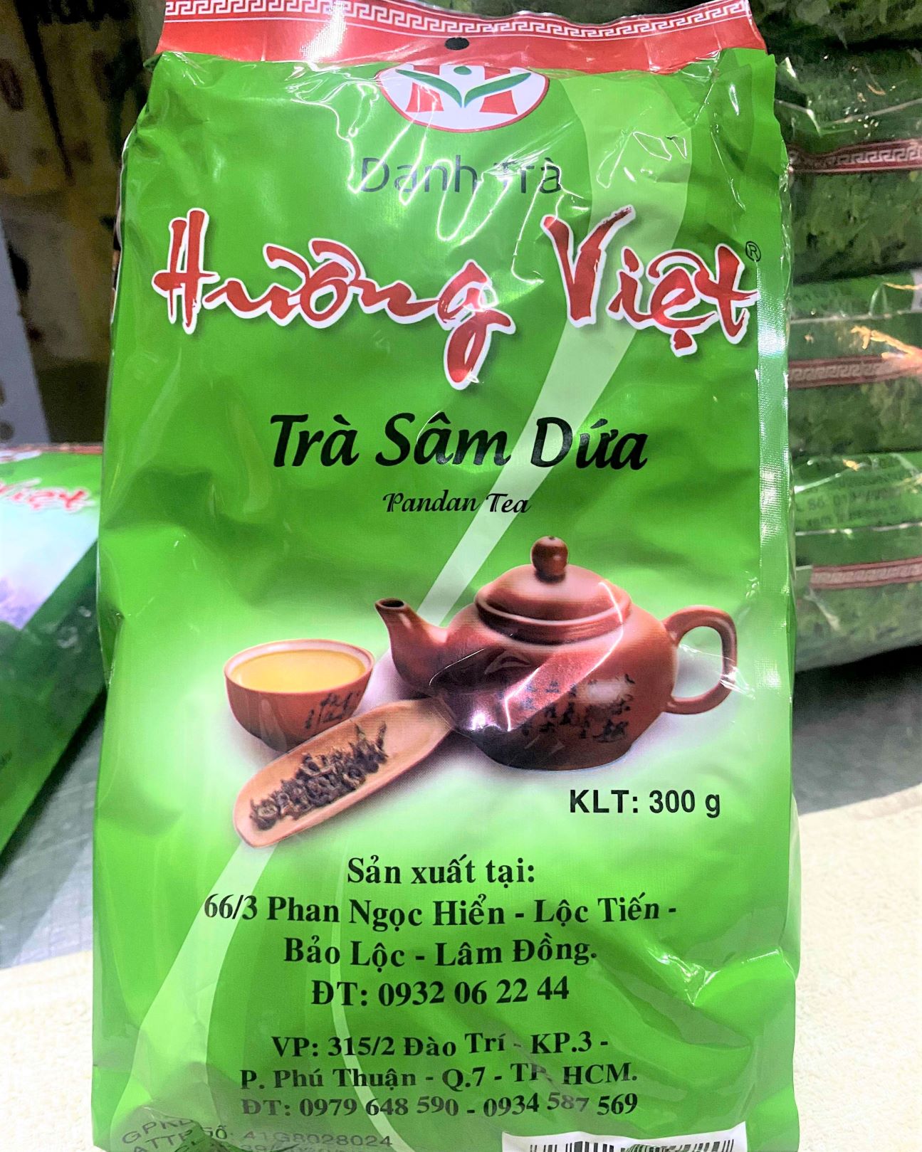 Tea Lài-Pandan HƯƠNG VIET 300g
