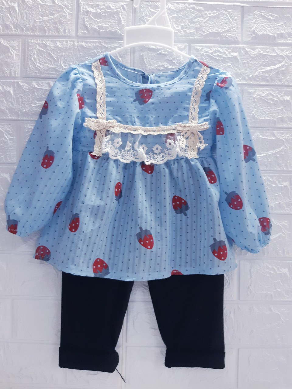 Bộ đồ dành cho bé gái - Vải chất KATE THÔ mặc siêu sang, siêu phong cách cho bé yêu. ( 6-18 kg )