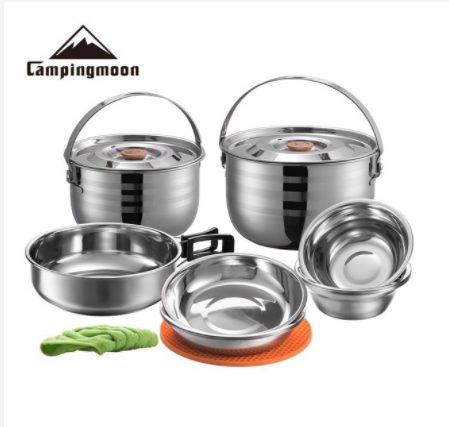 Bộ nồi dã ngoại 6 món Campingmoon MC-210