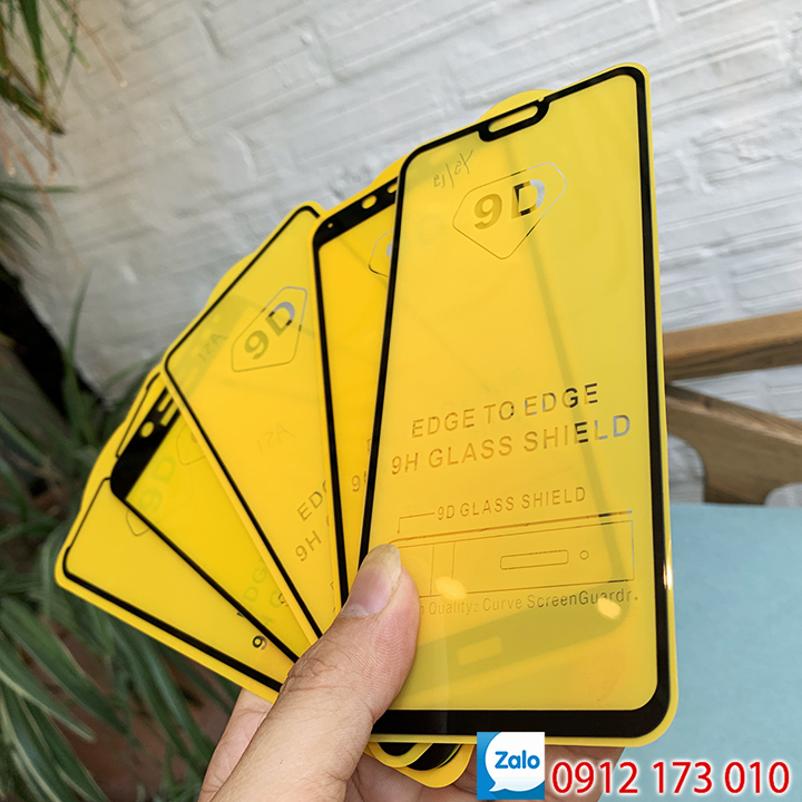 Kính cường lực Samsung Galaxy A full màn hình 9D / Kính cường lực Samsung: A10, A12 5G, A22 ,A02S ,A10S, A20, A20S, A30, A30S, A40, A40S, A50, A50S, A60, A70, A70S, A80, A80S, A90, A72, A51, A71, A32 5G... tràn màn hình