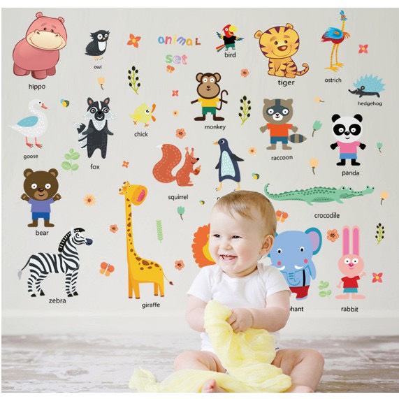 Decal dán tường chọn mẫu trang trí phòng