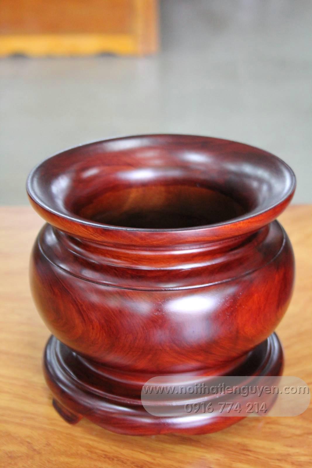 Incense Bowl, High-Quality Solid Wood Incense Burner
