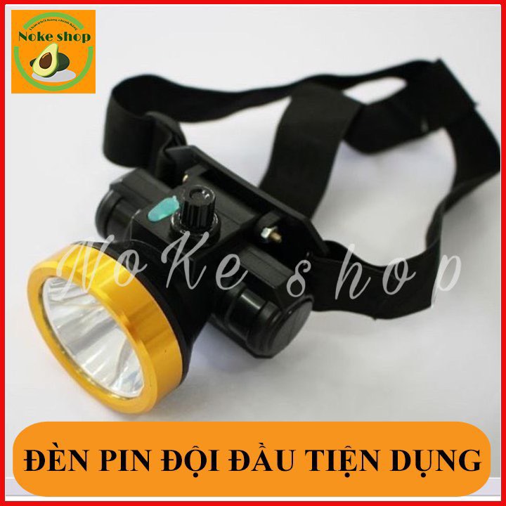 Đèn pin đeo đầu sạc pin siêu sáng - Đèn pin đội đầu siêu sáng mini cao cấp, đèn pin, đèn đội đầu, đèn đeo trán