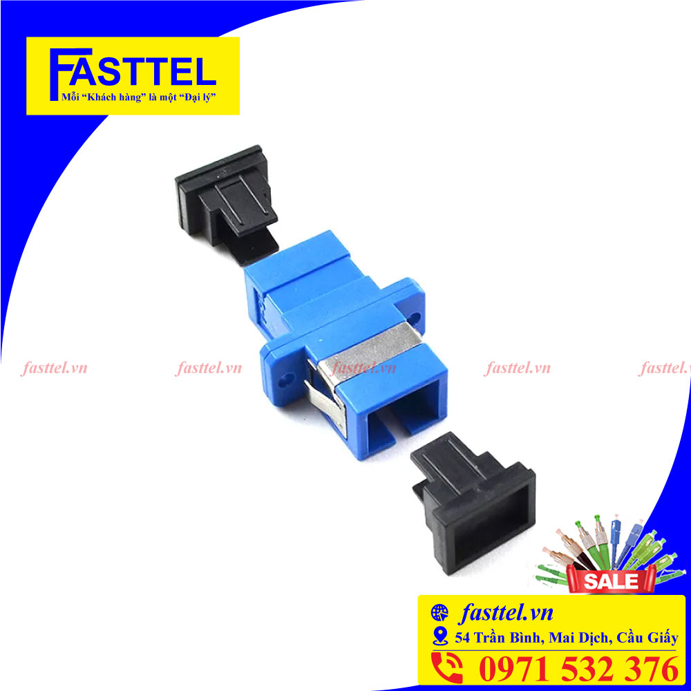 10 cái đầu nối quang Adapter SC/UPC