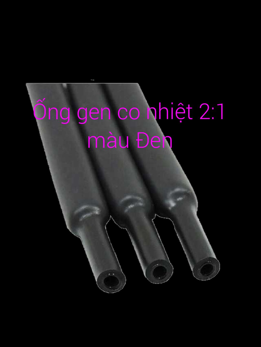 [HCM]2 mét Ống gen co nhiệt phi 50(đường kính ống 50mm)