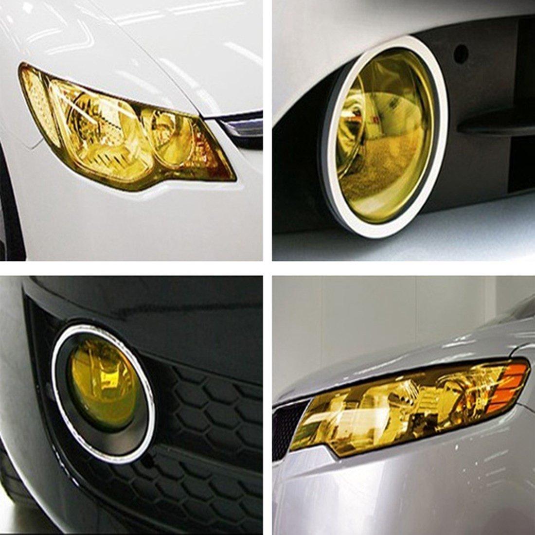 Decal Film dẻo dán đèn xe