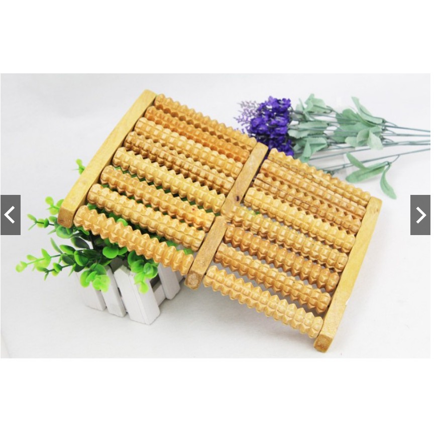 Dụng Cụ Massage Chân 8 Thanh Bằng Gỗ Loại Lớn