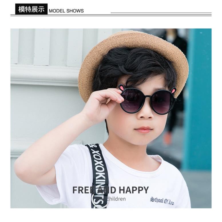 Mắt Kính Tai Thỏ Cute Phô Mai Que