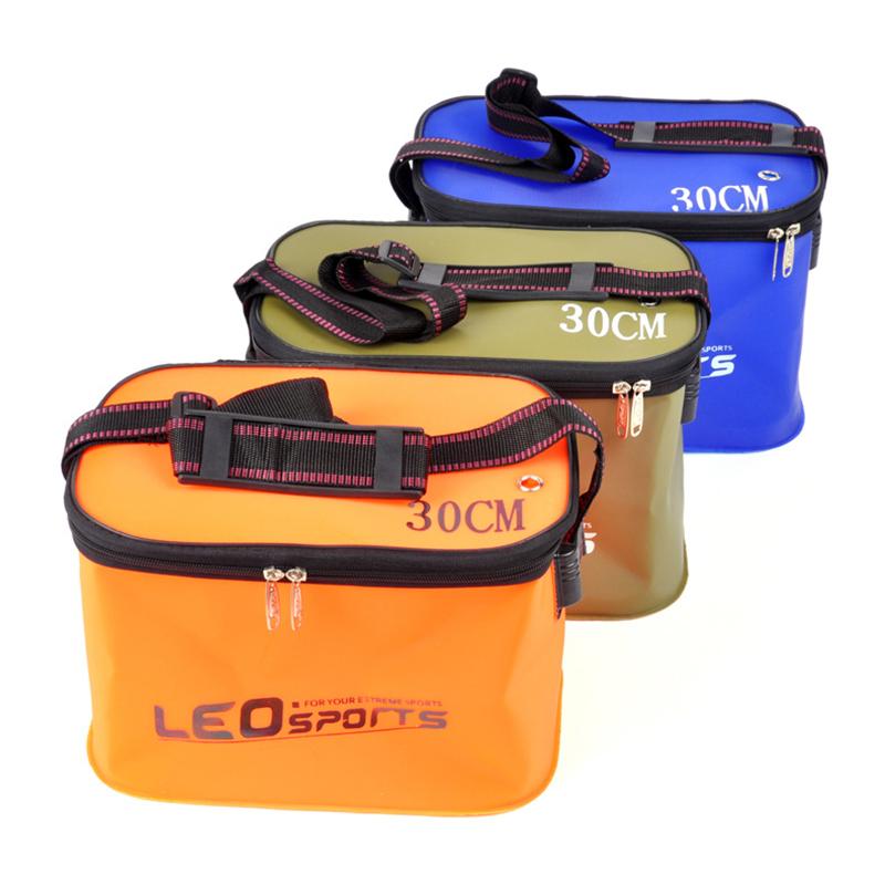 Thùng đựng cá di động gấp gọn nhiêu size LEO 27099