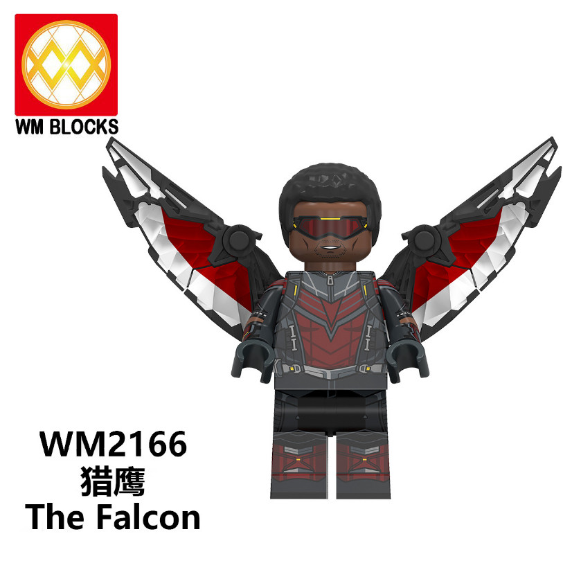Đồ chơi lắp ráp Minifigures nhân vật Marvel-Falcon WM6117
