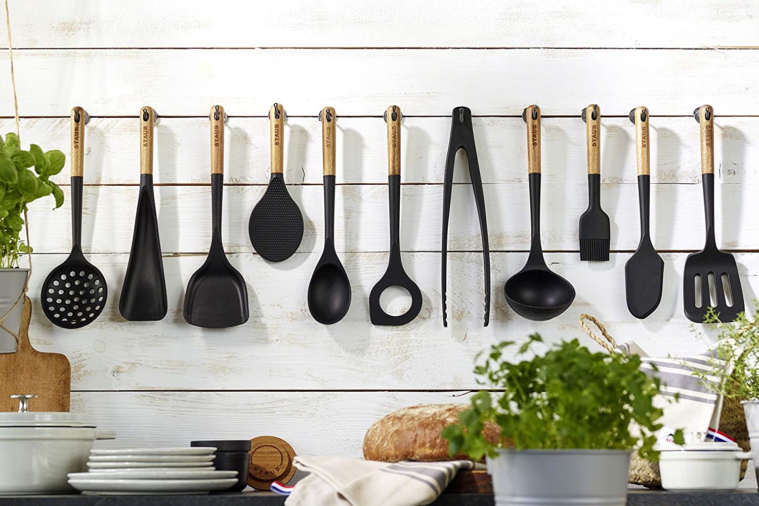 DỤNG CỤ KẸP GẮP THỨC ĂN STAUB TOOLS