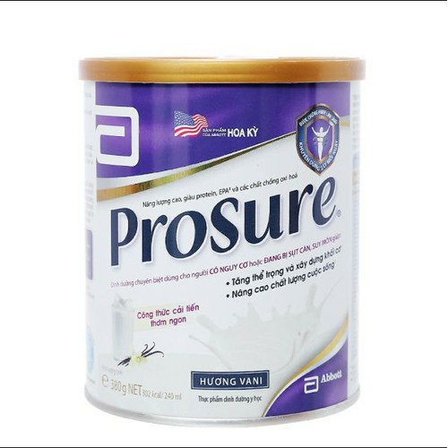 (Date mới) Sữa bột Prosure 380g