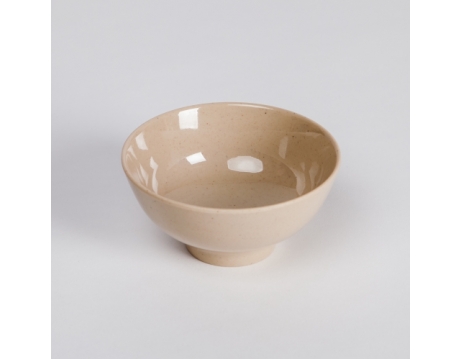 Chén Cơm Nhựa Melamine Màu Đen/Nâu