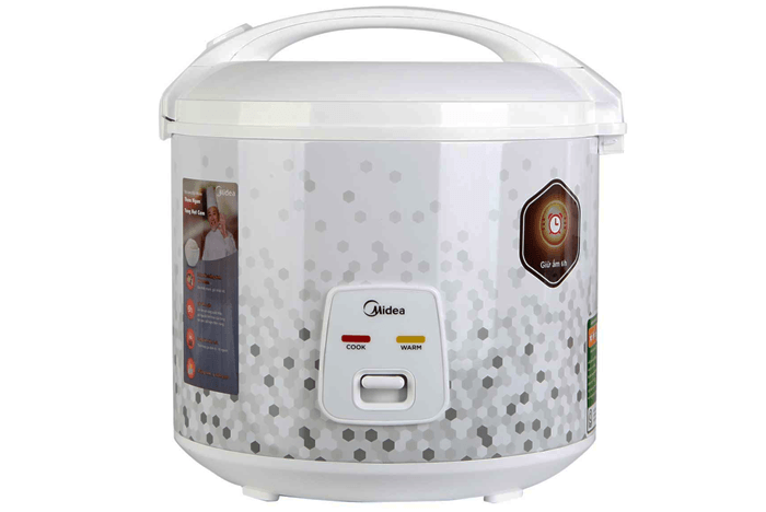 Nồi cơm điện cơ 1L Midea MR-CM1025