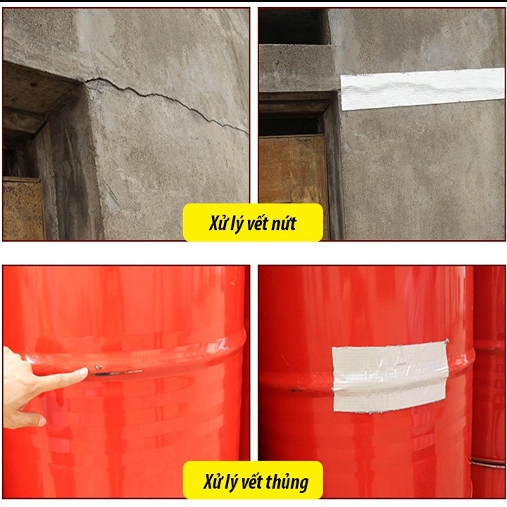 [HCM]Băng Keo Chống Thấm Nứt Dột Trên Mọi Chất Liệu (10cm x 5m)