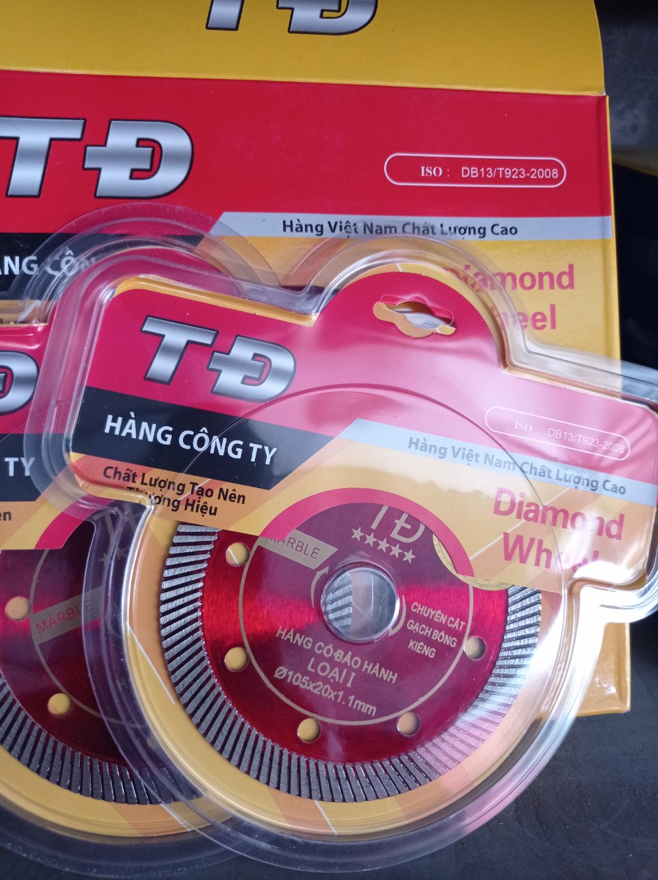 ( hộp 10 lưỡi ) lưỡi cắt gạch đa năng TĐ 105mmx20x1.1mm