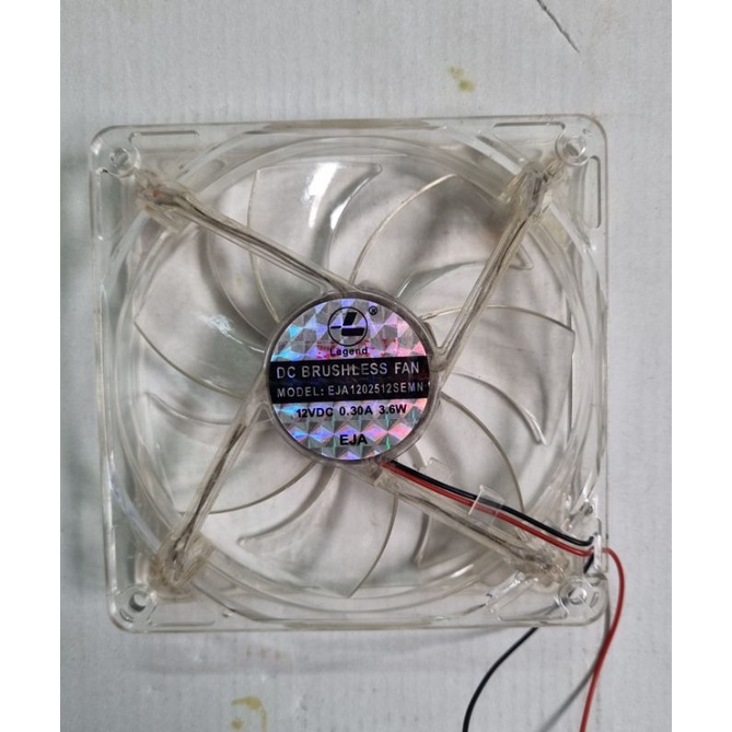Quạt màu 12V 12cm ( Hàng rã nguồn máy tính)