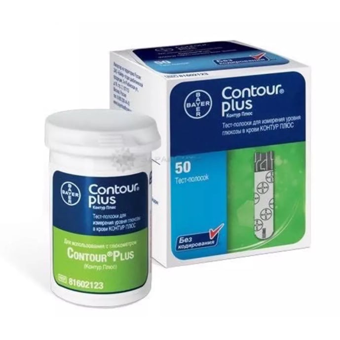 Que thử đường huyết Contour Plus 50 que