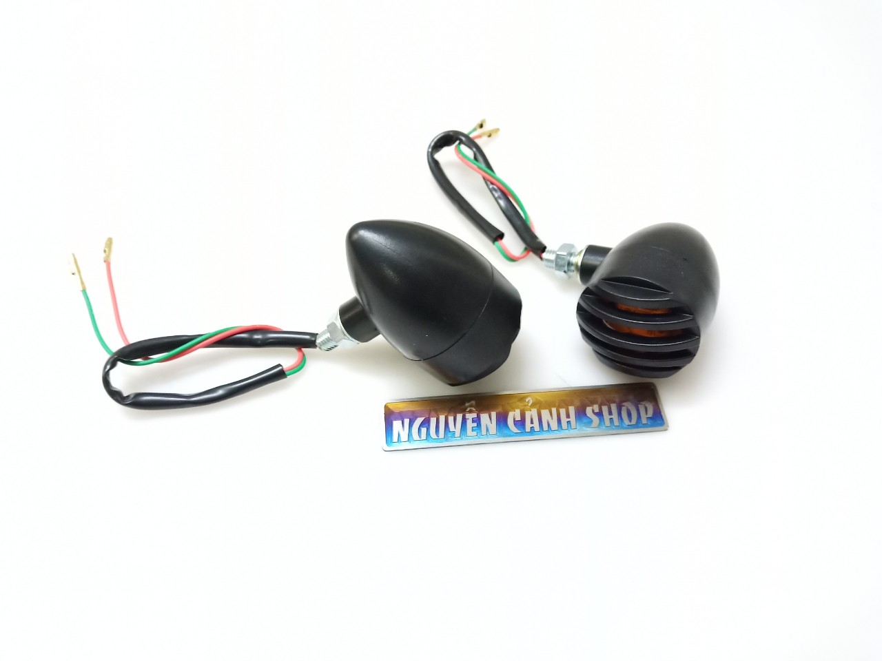 Cặp đèn xi nhan xe cafe race