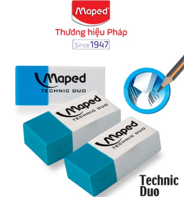 MAPED - Gôm nhị khúc - 1 cục [Chính hãng]