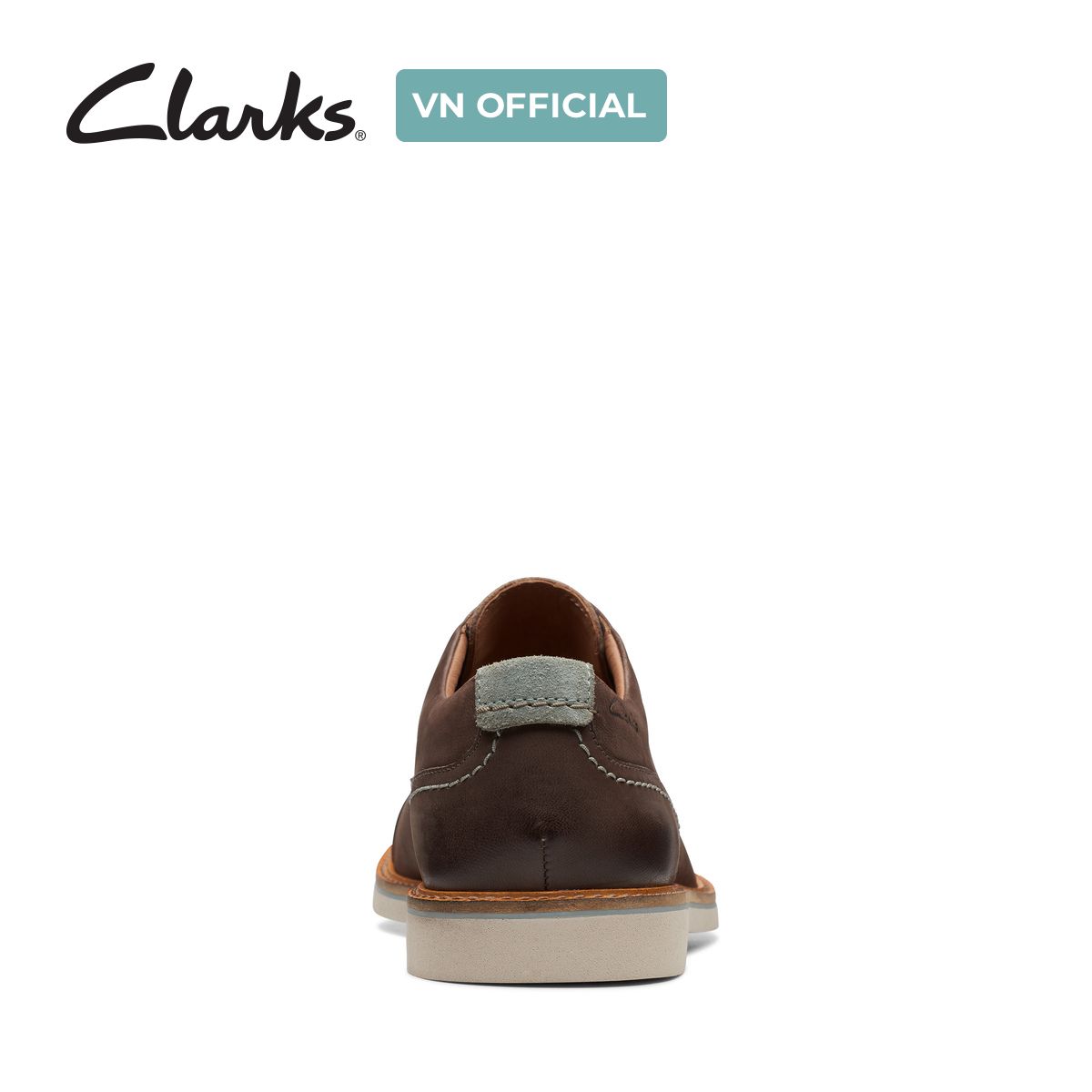 Giày Tây Da Nam Clarks - Atticus LT Cap
