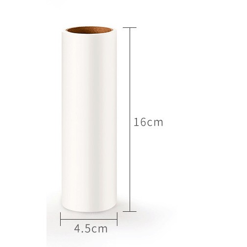[COMBO 5-10 LÕI LĂN 10cm/16cm] (60 Tờ) Lõi lăn bụi thay thế - dành cho cây lăn bụi quần áo
