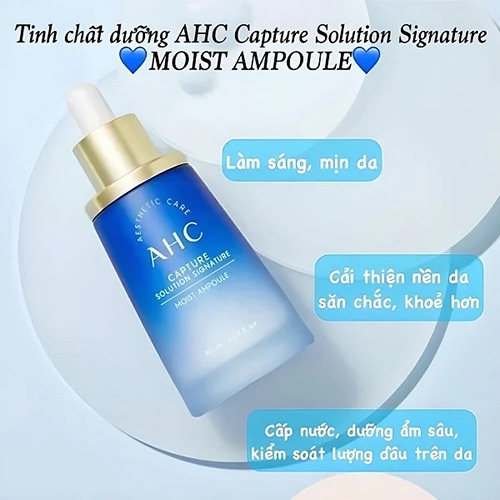 [HCM]Serum AHC Capture Solution Prime Moist Ampoule: CẤP ẨM - SÁNG DA